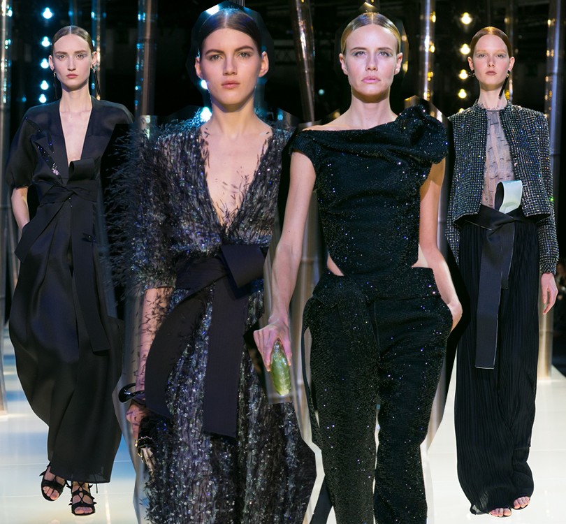 Style Notes: «Восток-Запад» на юбилейном показе Armani Prive...