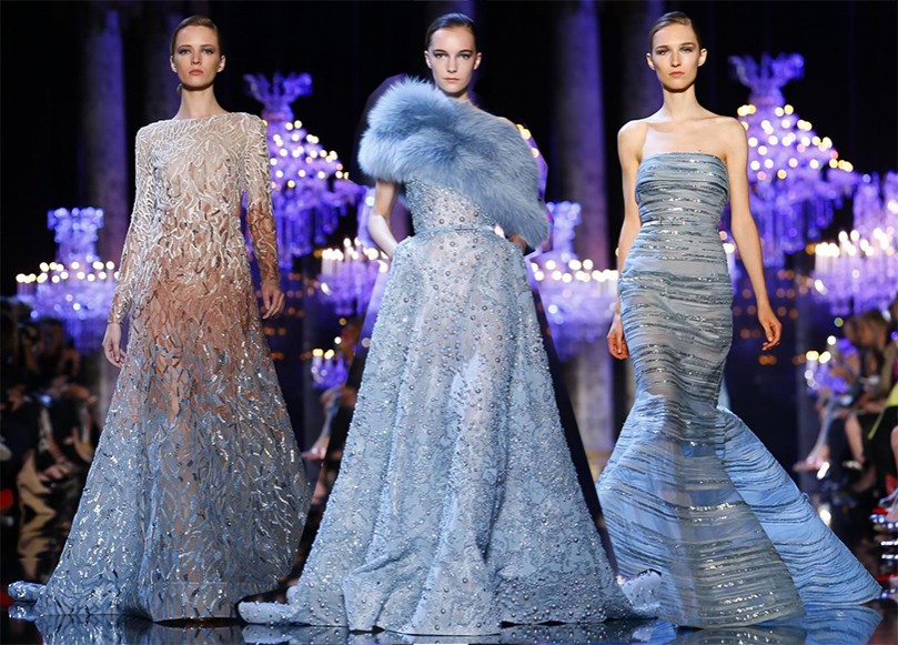 Style Notes: игра света и тени на парижском показе Elie Saab