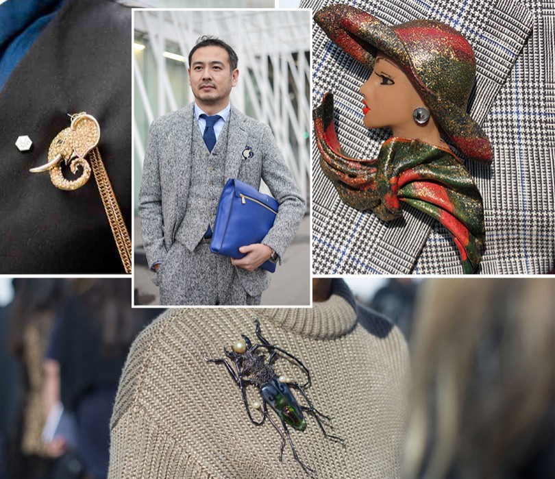 Style Crush: актуальный тренд — крупные броши