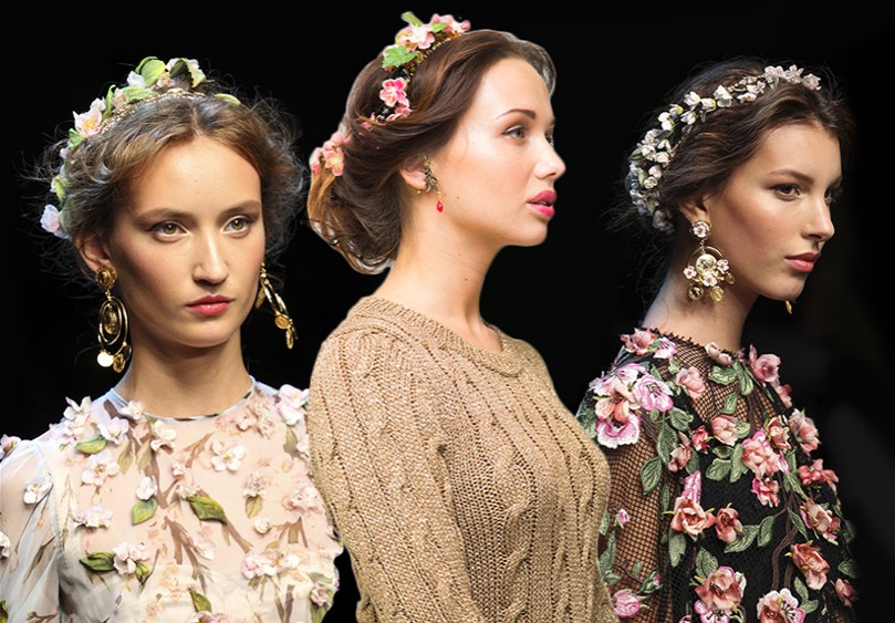 Total beauty: повторяем лучшие образы с показа Dolce&Gab...