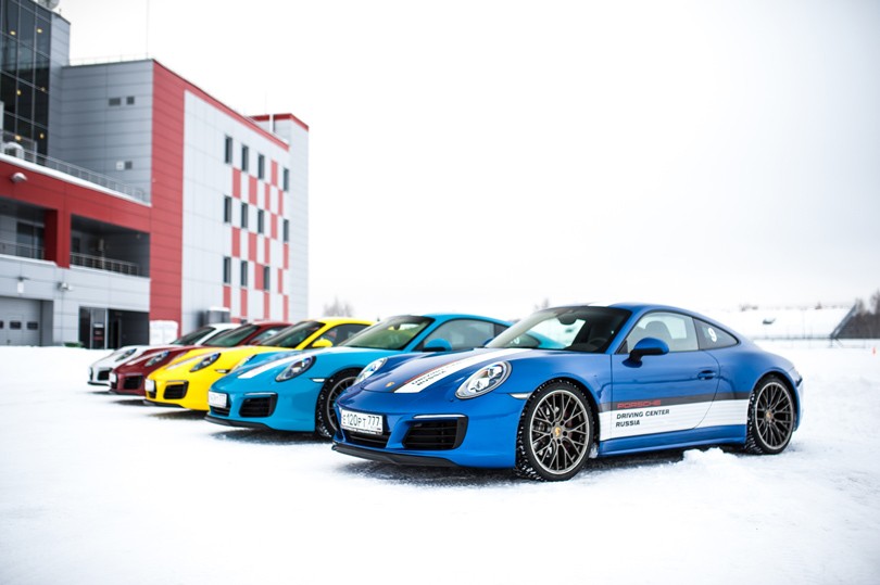Авто с Яном Коомансом: один день в Центре вождения Porsche, ...