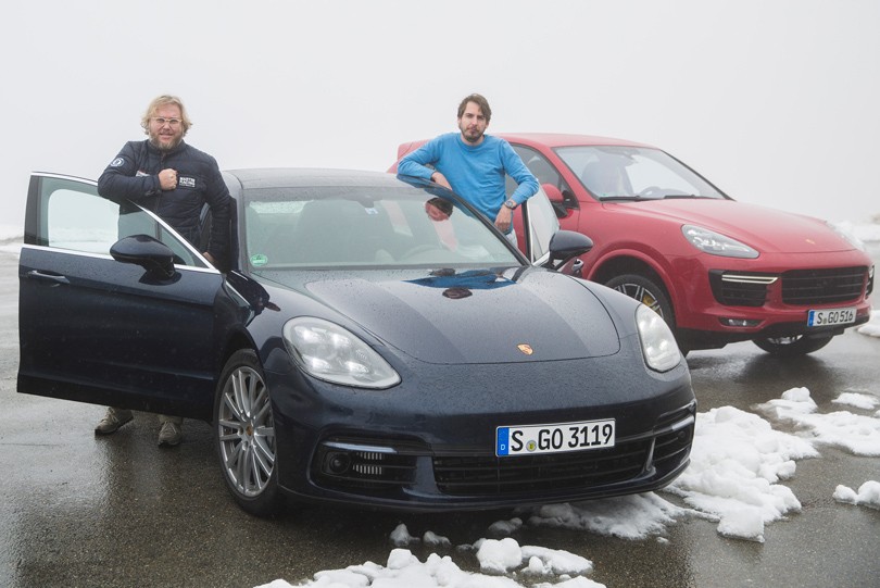 Авто с Яном Коомансом: Porsche Panamera 4S и путь через Швей...