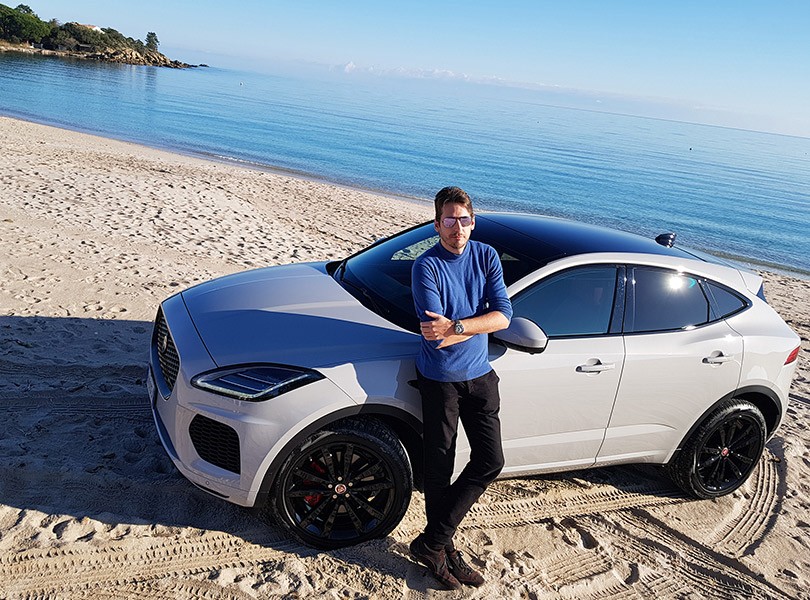 Авто с Яном Коомансом: тест-драйв нового Jaguar E-Pace на зн...
