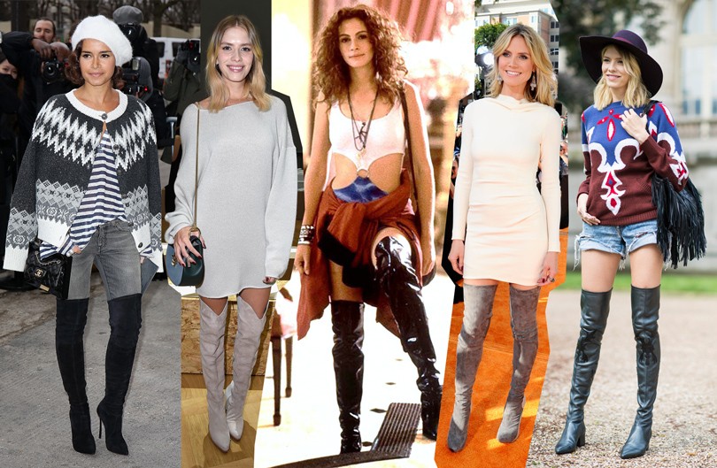 Style Notes: как носить ботфорты этой осенью