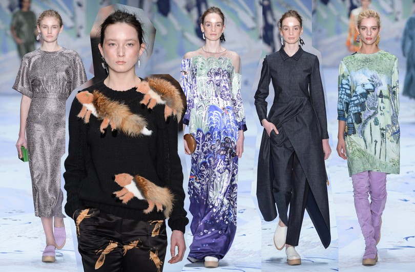 Style Notes: показ новой коллекции Alena Akhmadullina осень-...