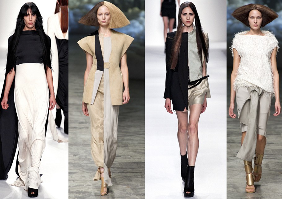 Paris Fashion Week: Показы Ann Demeulemeester и Rick Owens. ...