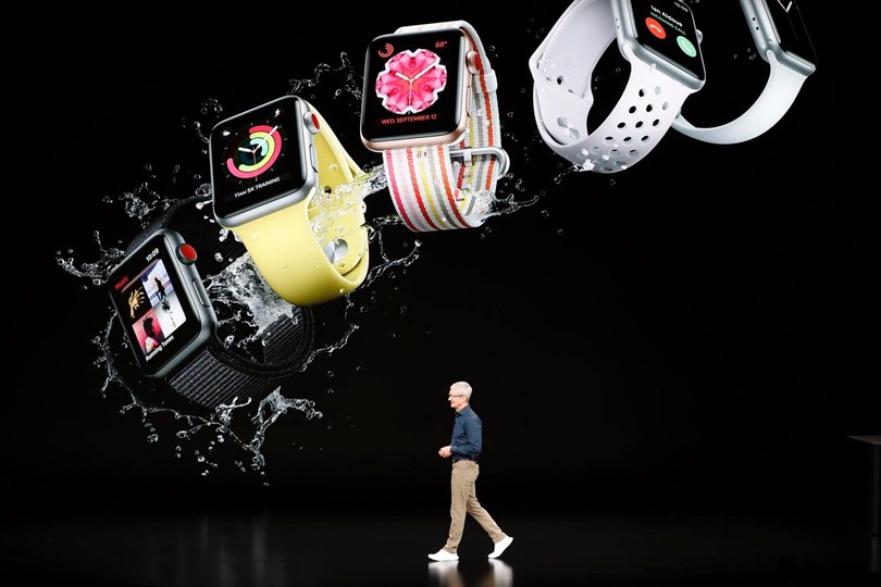 Часы с функцией ЭКГ и новые смартфоны: презентация Apple в Т...
