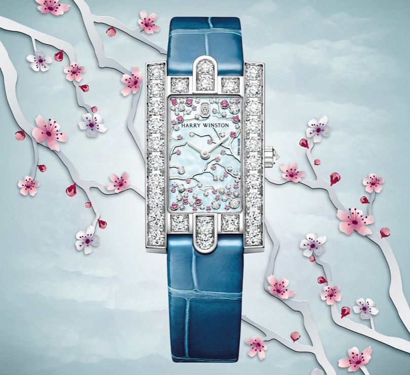 Часы & Караты: вишневая поэзия Harry Winston — часы Aven...
