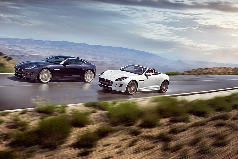 Jaguar F-Type: Coupé или Convertible