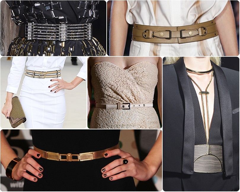 Fashion-акцент: пояса