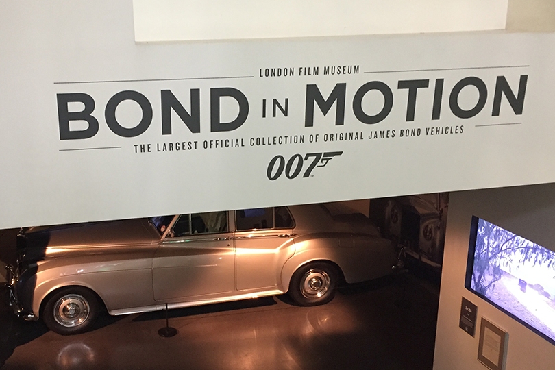 Bond in Motion: в Лондонском музее кино можно увидеть машины...