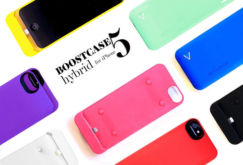 Идея подарка. Стильные чехлы Boostcase с дополнительной бата...