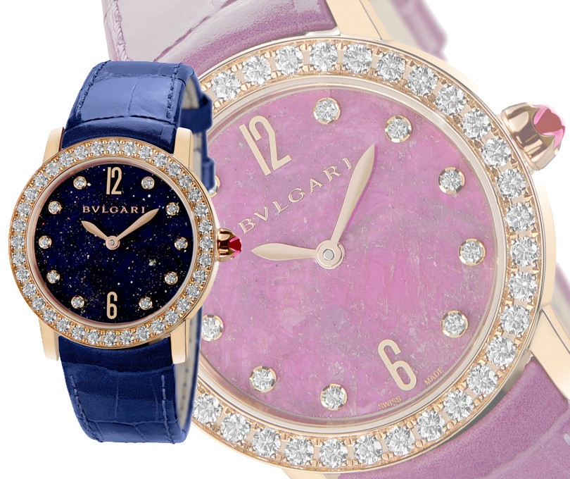 Часы & Караты. Bvlgari-Bvlgari с циферблатом из минерало...