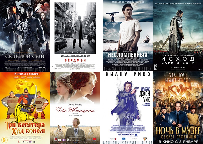 КиноТеатр: топ-8 премьер января