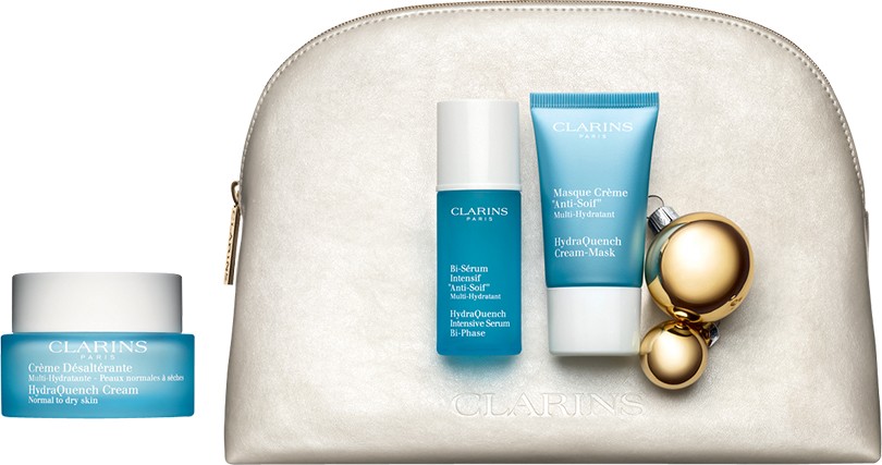 Celebrity Posta Box. Линия HydraQuench от Clarins