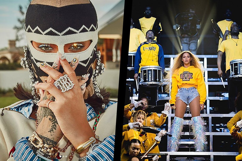 Бейонсе в костюмах Balmain, Рианна в Fenty x Puma и другие м...