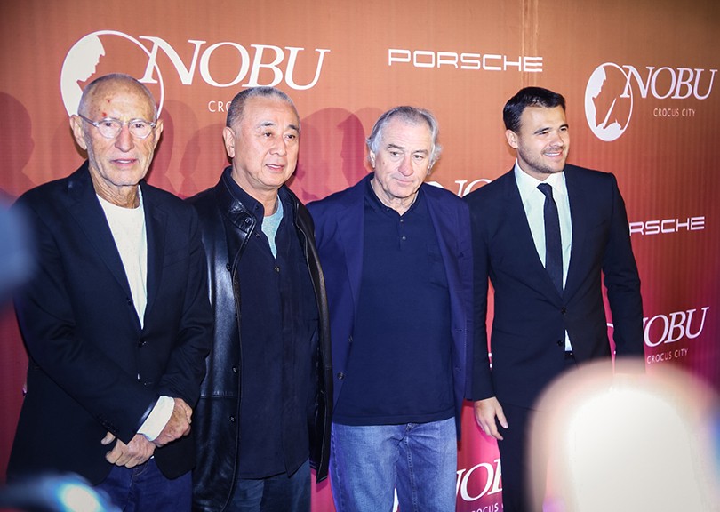 Светская хроника: Роберт Де Ниро на открытии Nobu в «Крокус ...