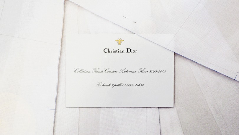 Прямая трансляция шоу Dior Couture на Неделе высокой моды в ...