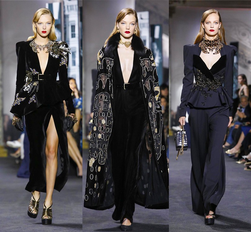 Style Notes: детали показа Elie Saab в рамках Paris Haute Co...