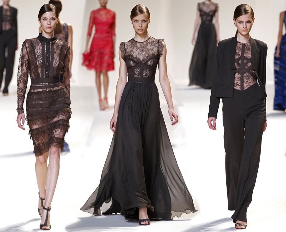 Paris Fashion Week: Показ Elie Saab. Cезон весна-лето 2013