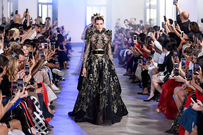 Азиатские мотивы в коллекции Elie Saab Couture