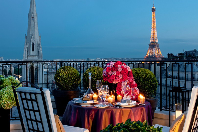 Идея дня. День Св.Валентина в Four Seasons Hotel George V