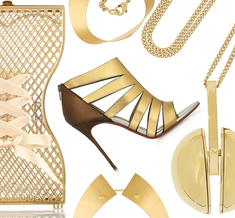 Style Notes: золото — party trend новогоднего сезона
