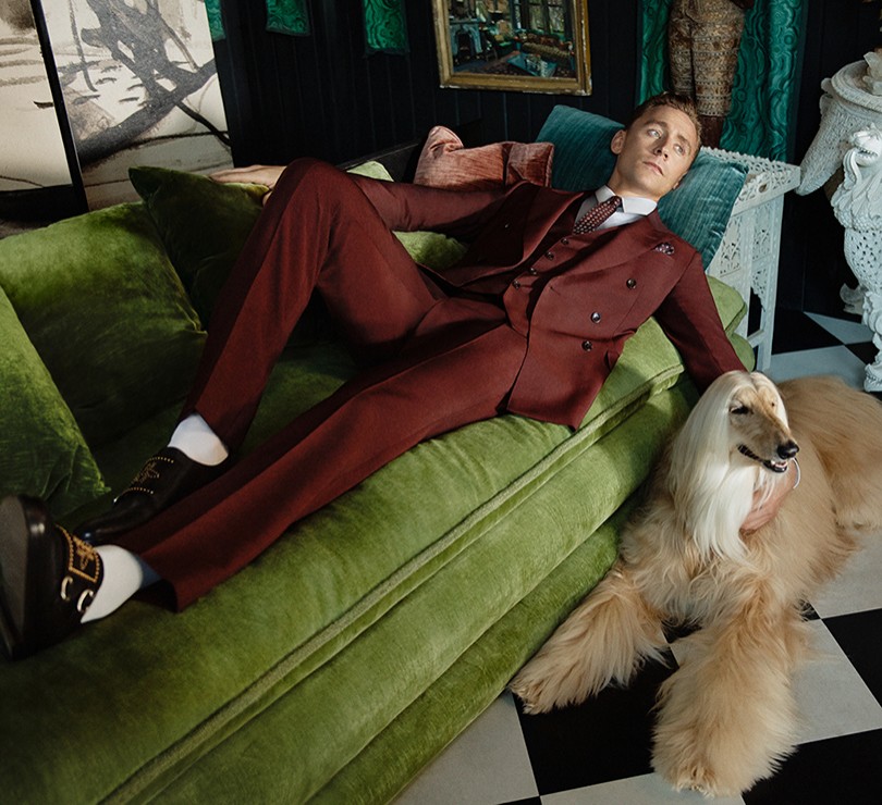Men in Style: Том Хиддлстон в рекламной кампании Gucci