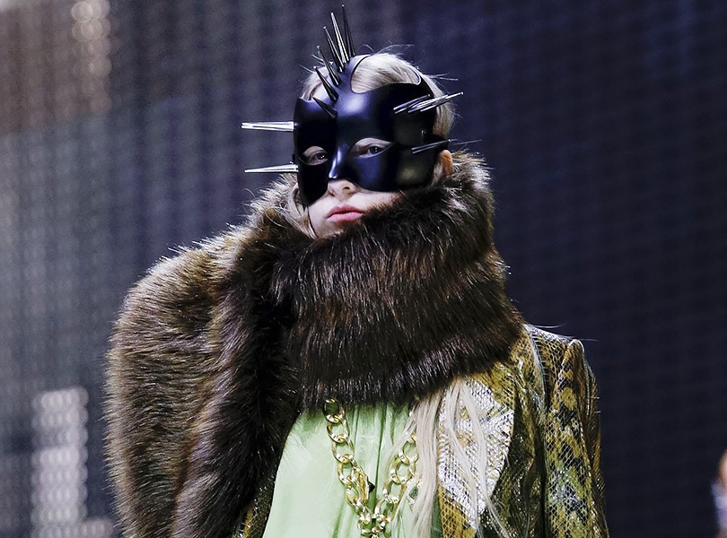 Нуарные фантазии Алессандро Микеле на показе Gucci в Милане