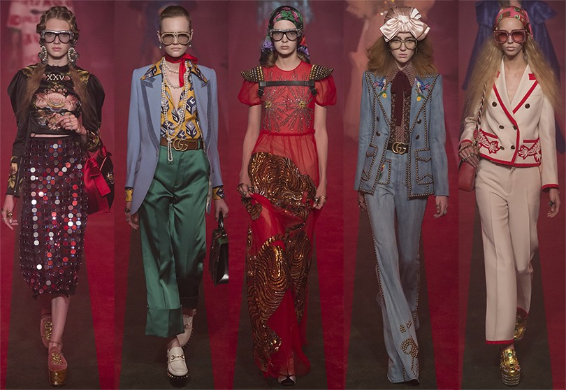 Style Notes: фантасмагория Алессандро Микеле. Показ Gucci в ...