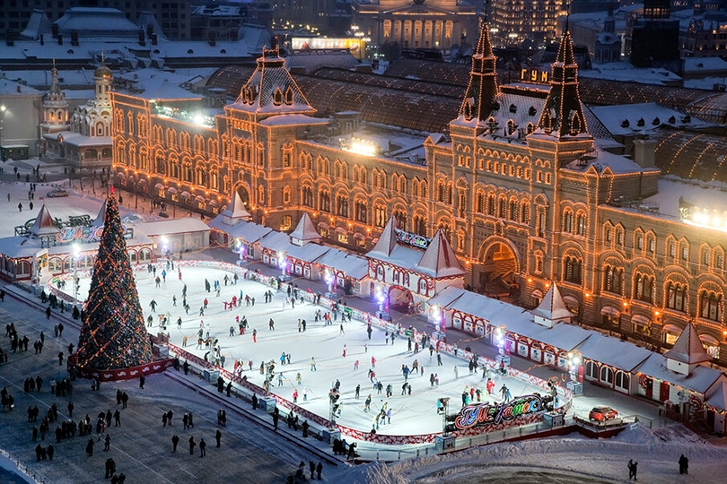 ГУМ-каток оформят в стилистике телепрограммы «Спокойной ночи...