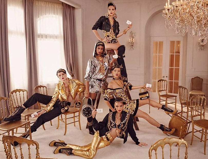 Первые кадры совместной коллекции H&M и Moschino