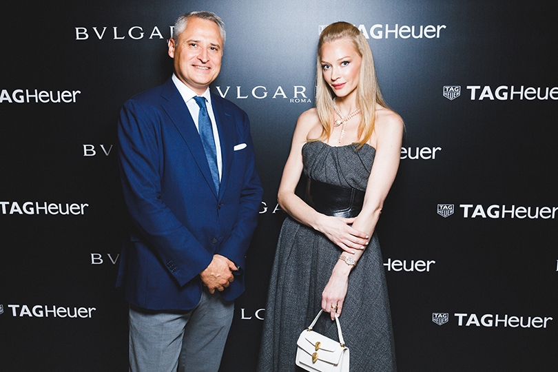Открытие часовых бутиков Bvlgari и TAG Heuer в Галереях «Вре...