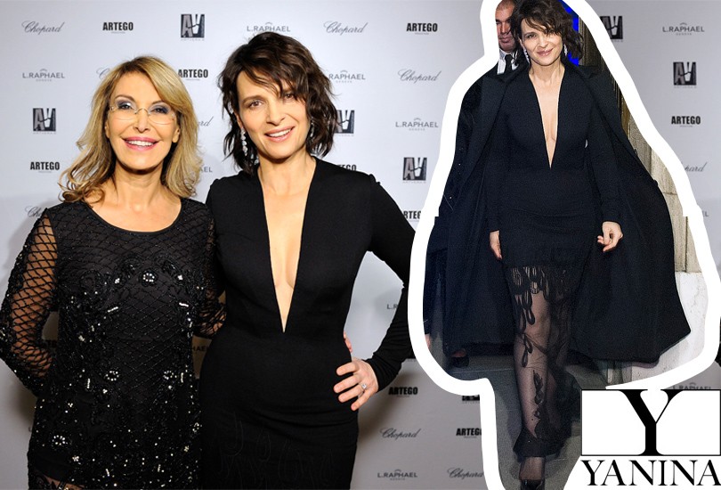 Star Look: Жюльет Бинош в Yanina Couture