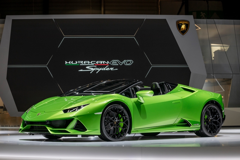 Женевский автосалон 2019: Huracán EVO Spyder, Aventador SVJ ...
