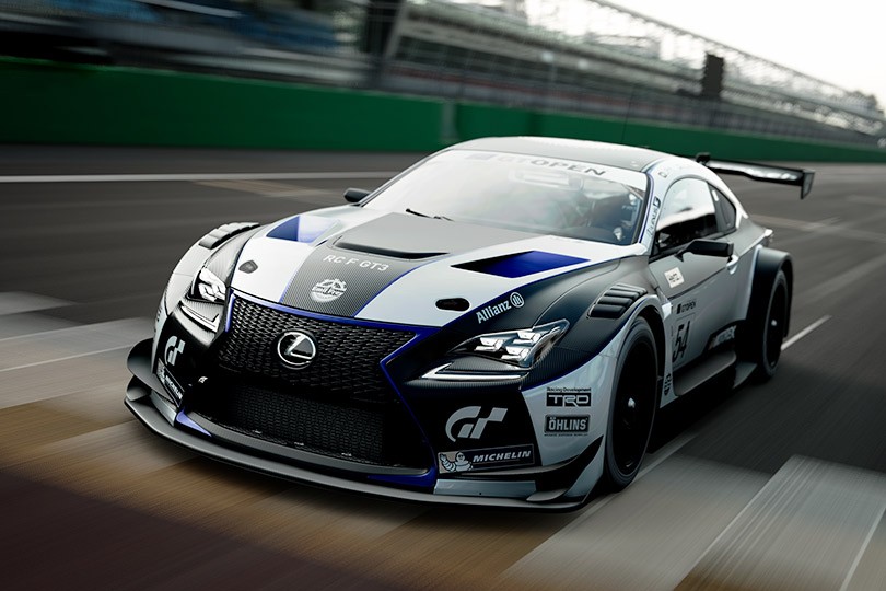 Гоночный автомобиль Lexus RC F GT3 стал участником игры Gran...