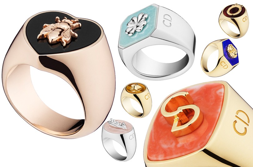 Fashion Jewelry: талисман на удачу. Кольца Lucky Dior