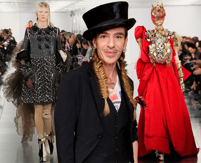 Style Notes: приход Джона Гальяно поднял продажи Maison Mart...