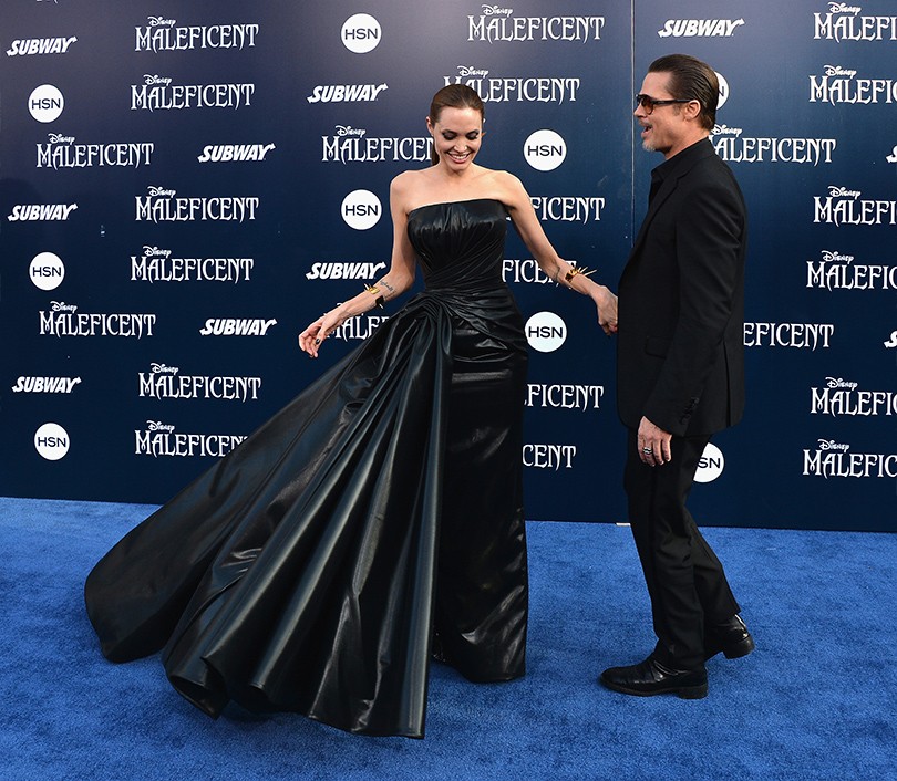 Star Look. Анджелина Джоли на премьере «Малефисенты»