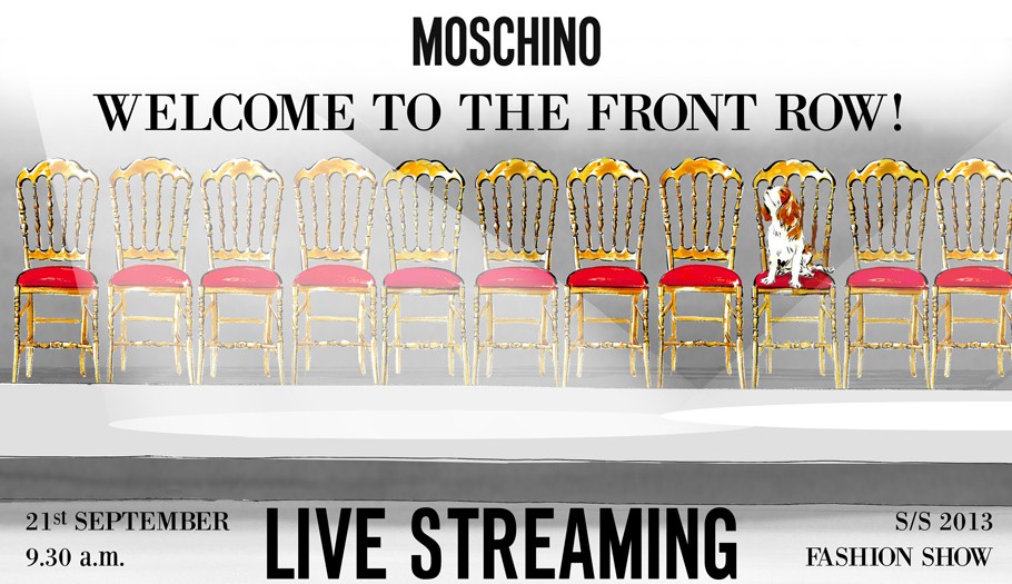 Показ Moschino Весна-Лето 2013 — в прямом эфире на Posta da ...