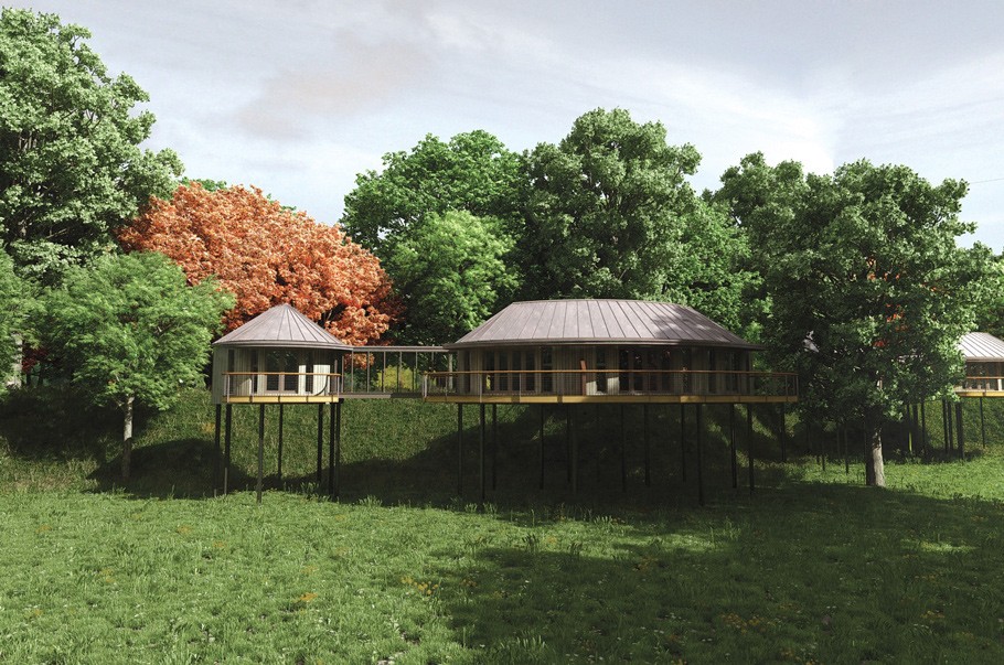 Новости: Домики Chewton Glen, Hotel & Spa — Tree House S...