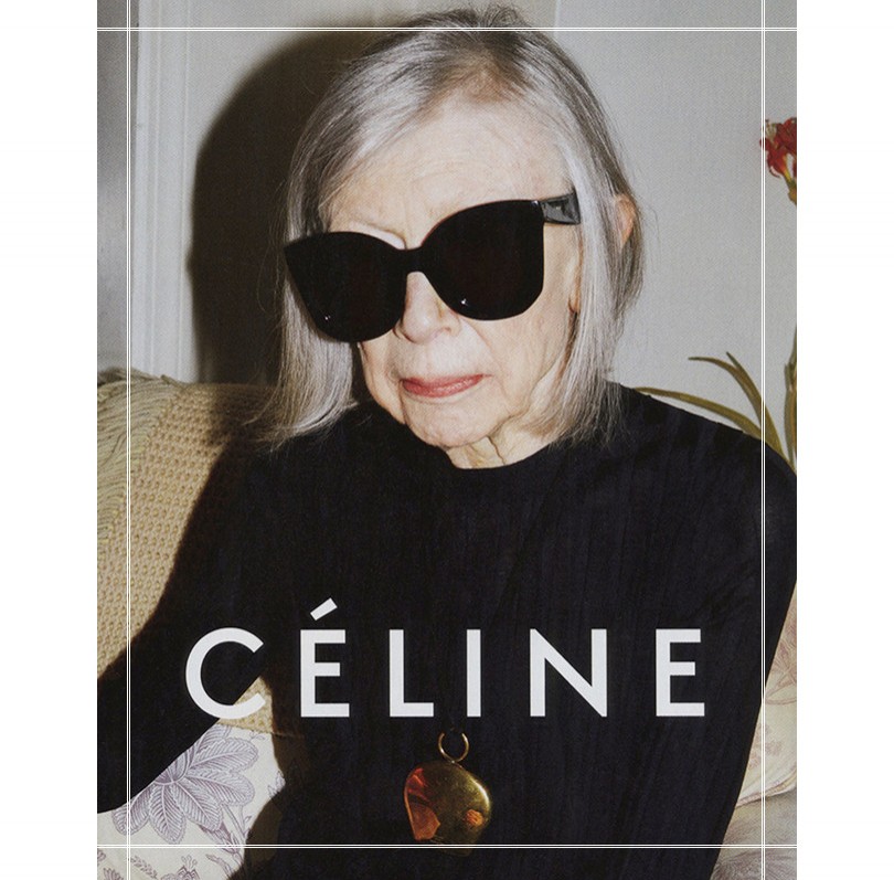 Style Notes: 80-летняя Джоан Дидион стала «лицом» рекламной ...