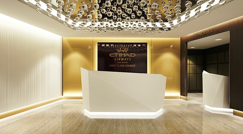 Travel News: новый зал ожидания Etihad Airways для гостей пе...