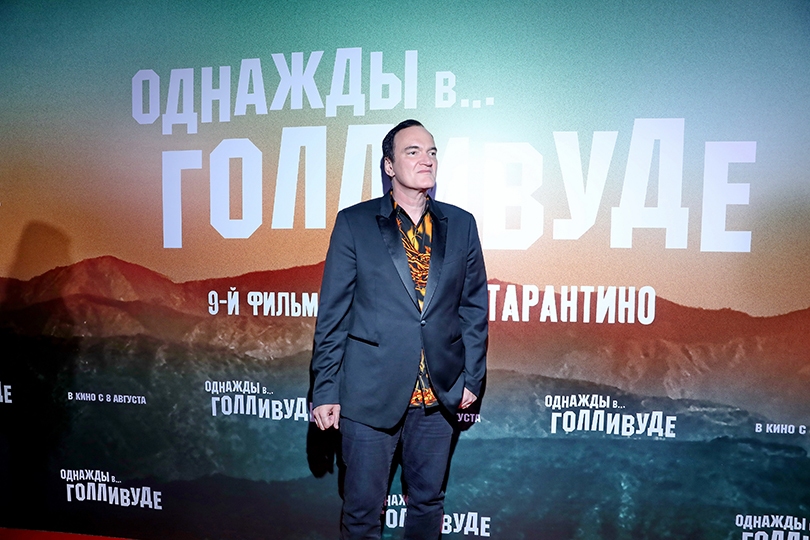 Квентин Тарантино представил «Однажды... в Голливуде» в Моск...