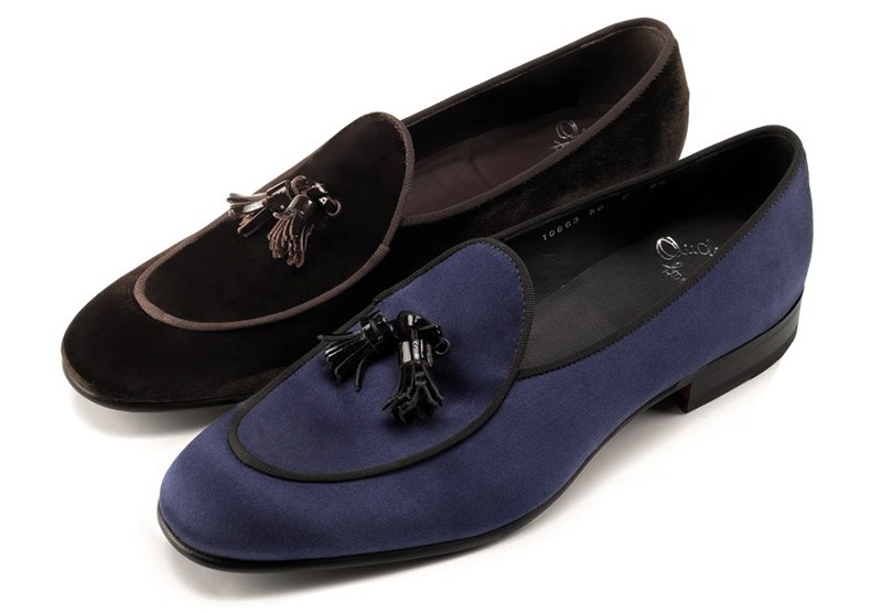 Shoes & Bags Blog: слиперы «на выход» от Santoni