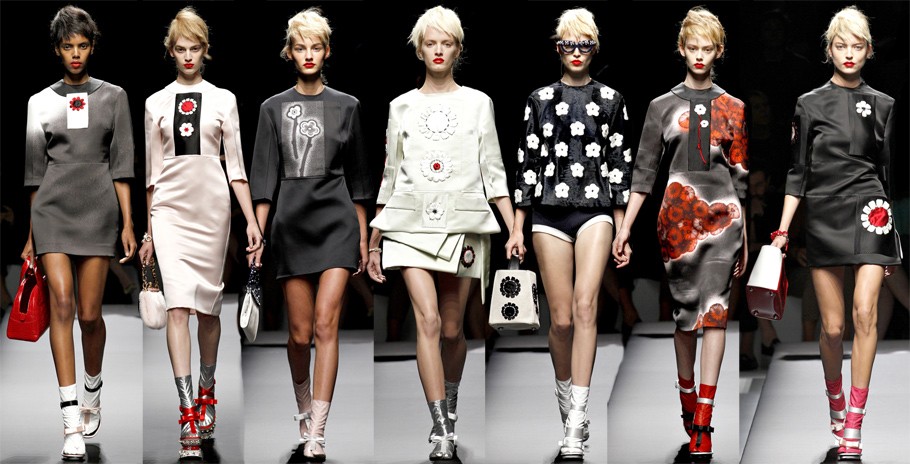 Milan Fashion Week: Показ Prada сезона весна-лето 2013