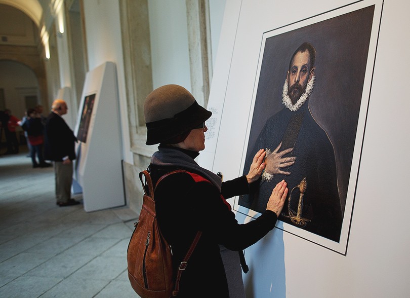 Art&More: картина для незрячих из Музея Прадо в «Манеже»