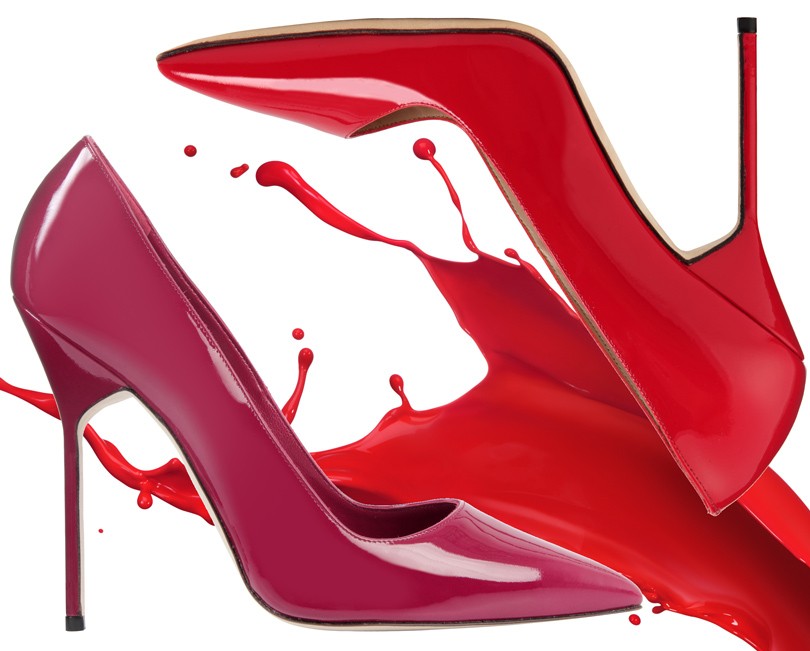 Style Notes: идеи к 14 февраля. Красное от Manolo Blahnik