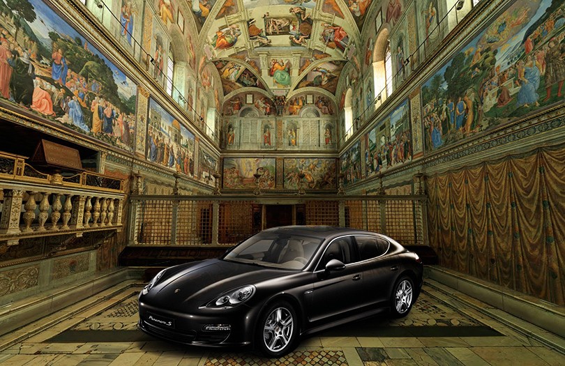 Arts&More: Porsche арендовал Сикстинскую капеллу