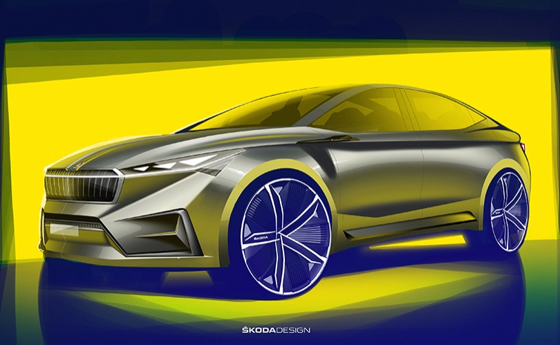 Женевский автосалон 2019: концепт-кар Skoda Vision iV